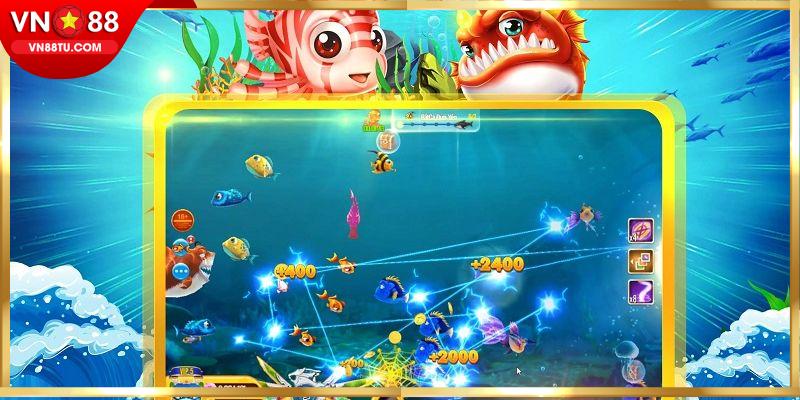 Những ưu điểm của game bắn cá ăn xu tại VN88