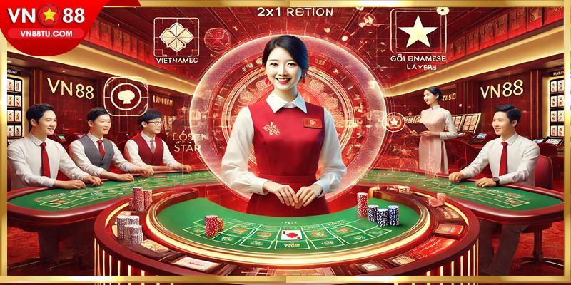 Giao diện casino VN88