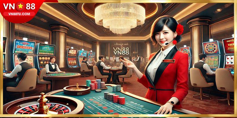 Nền tảng giải trí trực tuyến Casino VN88