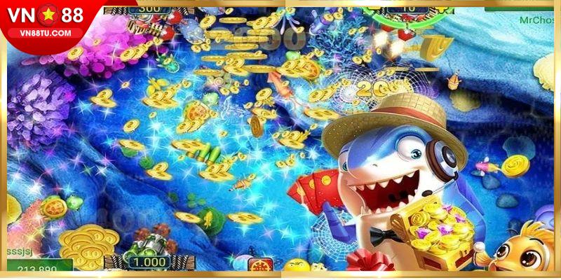 Thiết kế game Golden Fishing vô cùng đẹp mắt